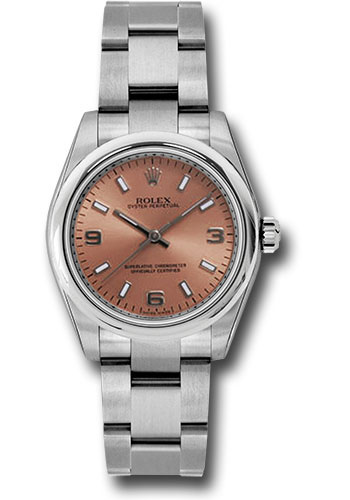 Rolex Watches - Oyster Perpetual No-Date Mid-Size - 31mm - Domed Bezel - Style No: 177200 paio