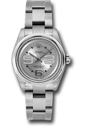 Rolex Watches - Oyster Perpetual No-Date Mid-Size - 31mm - Domed Bezel - Style No: 177200 smao