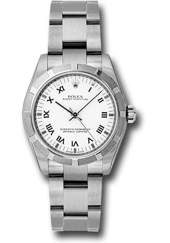 Rolex Watches - Oyster Perpetual No-Date Mid-Size - 31mm - Engine Turned - Style No: 177210 wro