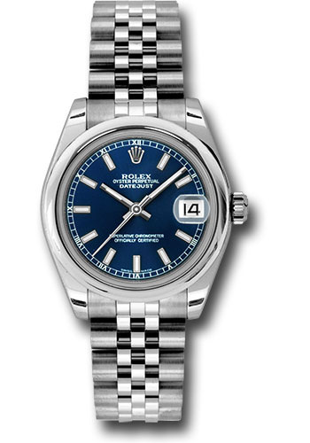 Rolex Watches - Datejust 31mm - Steel Domed Bezel - Jubilee Bracelet - Style No: 178240 blsj