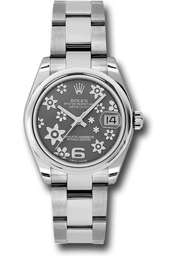 Rolex Watches - Datejust 31mm - Steel Domed Bezel - Oyster Bracelet - Style No: 178240 rfo