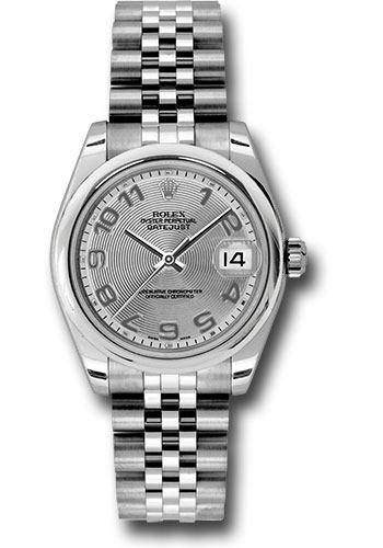 Rolex Watches - Datejust Mid-Size - Steel Domed Bezel - Jubilee Bracelet - Style No: 178240scaj