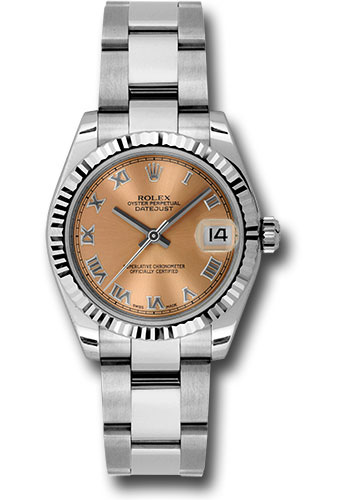 Rolex Watches - Datejust 31mm - Steel Fluted Bezel - Oyster Bracelet - Style No: 178274 pro