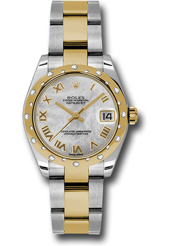 Rolex Watches - Datejust 31mm - Steel and Gold Yellow Gold - 24 Dia Bezel - Oyster - Style No: 178343 mro