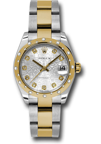 Rolex Watches - Datejust 31mm - Steel and Gold Yellow Gold - 24 Dia Bezel - Oyster - Style No: 178343 sjdo