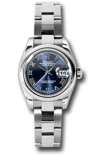 Rolex Watches - Datejust Lady - Steel Domed Bezel - Oyster Bracelet - Style No: 179160bro