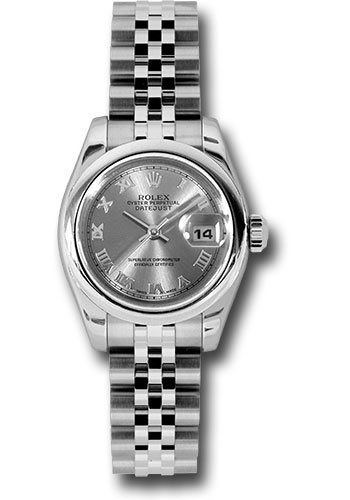 Rolex Watches - Datejust Lady - Steel Domed Bezel - Jublilee Bracelet - Style No: 179160rrj