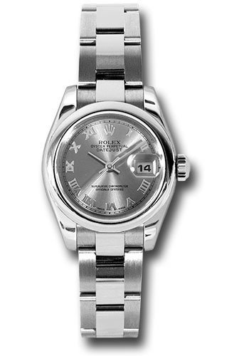 Rolex Watches - Datejust Lady - Steel Domed Bezel - Oyster Bracelet - Style No: 179160rro