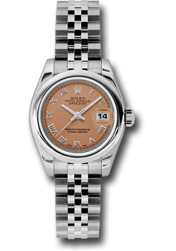 Rolex Watches - Datejust Lady - Steel Domed Bezel - Jublilee Bracelet - Style No: 179160prj