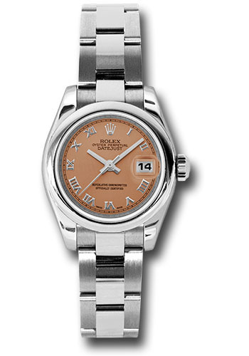 Rolex Watches - Datejust Lady - Steel Domed Bezel - Oyster Bracelet - Style No: 179160pro