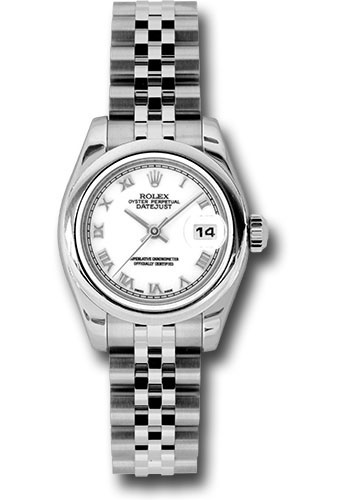 Rolex Watches - Datejust Lady - Steel Domed Bezel - Jublilee Bracelet - Style No: 179160wrj