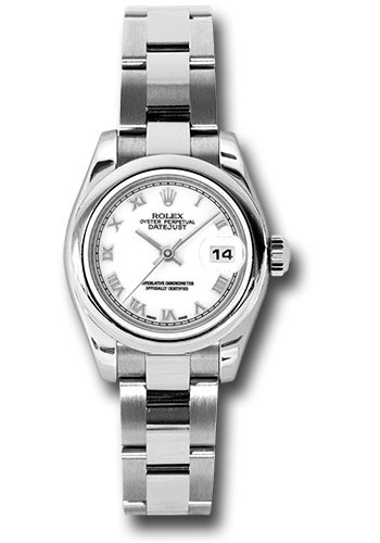 Rolex Watches - Datejust Lady - Steel Domed Bezel - Oyster Bracelet - Style No: 179160wro