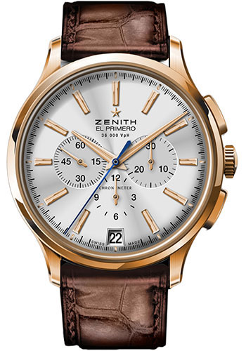 Zenith Watches - El Primero Captain Chronograph Rose Gold - Style No: 18.2110.400/01.C498