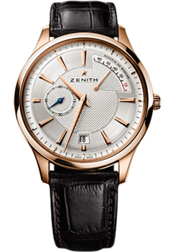 Zenith Watches - Elite Captain Power Reserve Rose Gold - Style No: 18.2120.685/02.C498