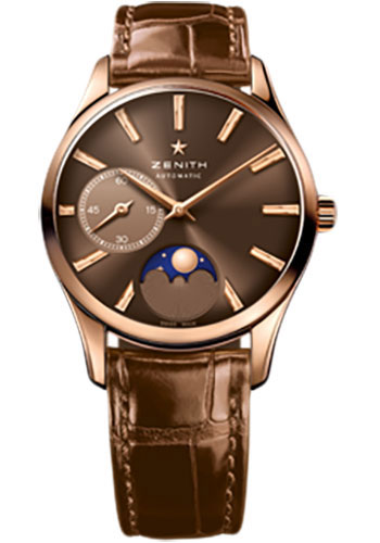 Zenith Watches - Elite Lady Ultra Thin Moonphase Rose Gold - Style No: 18.2310.692/75.C709