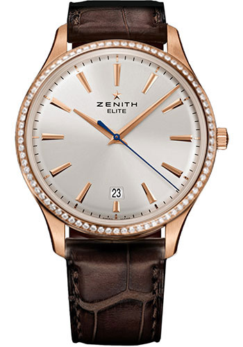 Zenith Watches - Elite Captain Central Second Rose Gold - Style No: 22.2020.670/01.C498
