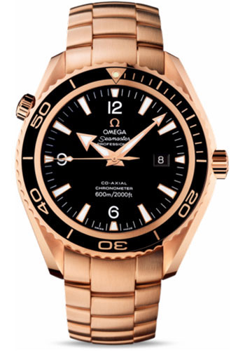Omega Watches - Seamaster Planet Ocean Big Size Red Gold - Style No: 222.60.46.20.01.001