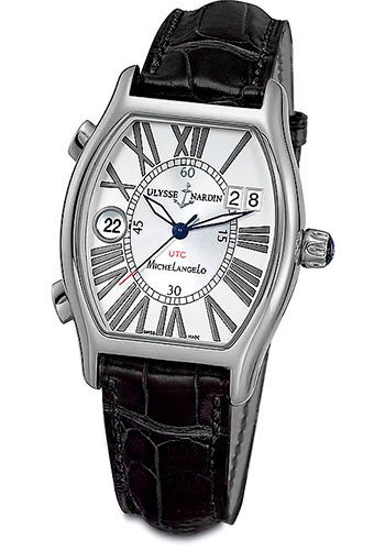 Ulysse Nardin Watches - Michelangelo UTC Dual Time Steel - Style No: 223-48/41