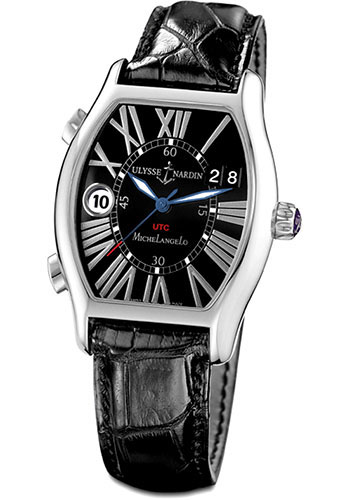 Ulysse Nardin Watches - Michelangelo UTC Dual Time Steel - Style No: 223-48/42