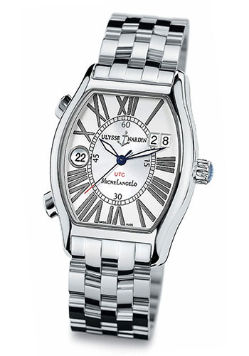 Ulysse Nardin Watches - Michelangelo UTC Dual Time Steel - Style No: 223-48-7/41