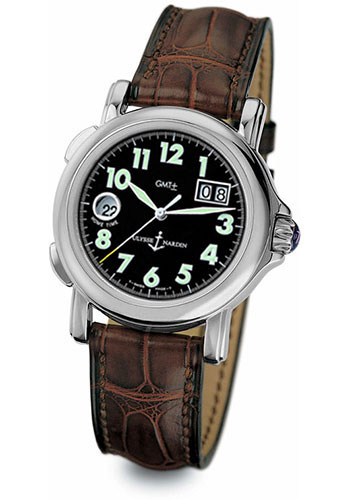 Ulysse Nardin Watches - GMT Dual Time 40mm Steel - Style No: 223-88/52