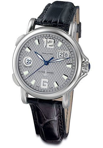 Ulysse Nardin Watches - GMT Dual Time 40mm Steel - Style No: 223-88/61