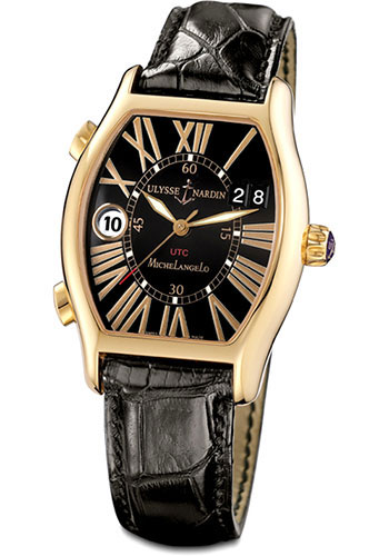 Ulysse Nardin Watches - Michelangelo UTC Dual Time Gold - Style No: 226-68/42