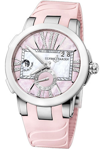 Ulysse Nardin Watches - GMT Dual Time Executive Lady - Style No: 243-10-3/397