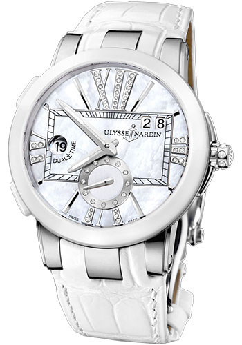 Ulysse Nardin Watches - GMT Dual Time Executive Lady - Style No: 243-10/391