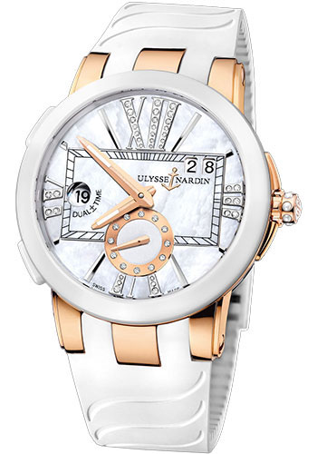 Ulysse Nardin Watches - GMT Dual Time Executive Lady - Style No: 246-10-3/391