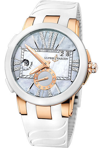 Ulysse Nardin Watches - GMT Dual Time Executive Lady - Style No: 246-10-3/392
