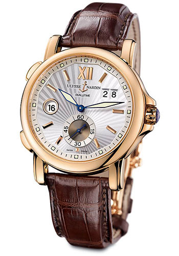 Ulysse Nardin Watches - GMT Dual Time 42mm - Style No: 246-55/31