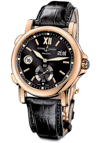 Ulysse Nardin Watches - GMT Dual Time 42mm - Style No: 246-55/32