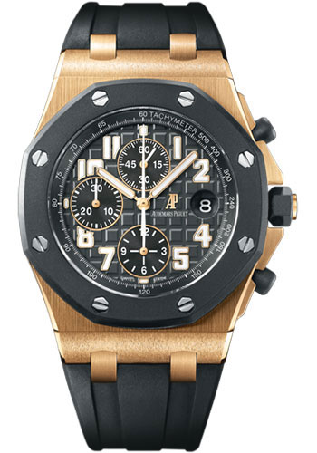 Audemars Piguet Watches - Royal Oak Offshore Chronograph - Pink Gold - Style No: 25940OK.OO.D002CA.02