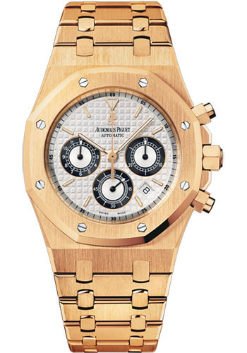 Audemars Piguet Watches - Royal Oak Chronograph 39mm - Pink Gold - Style No: 25960OR.OO.1185OR.02