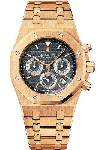 Audemars Piguet Watches - Royal Oak Chronograph 39mm - Pink Gold - Style No: 25960OR.OO.1185OR.03