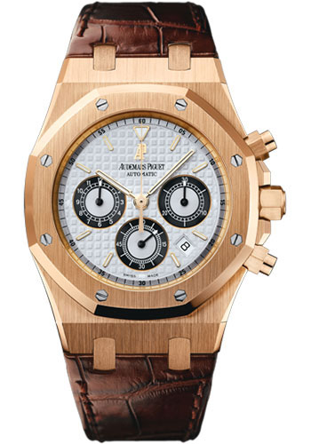 Audemars Piguet Watches - Royal Oak Chronograph 39mm - Pink Gold - Style No: 26022OR.OO.D098CR.01