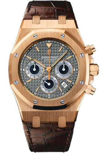 Audemars Piguet Watches - Royal Oak Chronograph 39mm - Pink Gold - Style No: 26022OR.OO.D098CR.02