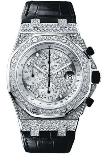 Audemars Piguet Watches - Royal Oak Offshore Chronograph - White Gold - Style No: 26067BC.ZZ.D002CR.01
