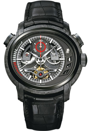 Audemars Piguet Watches - Millenary Carbon One Tourbillon Chronograph - Style No: 26152AU.OO.D002CR.01