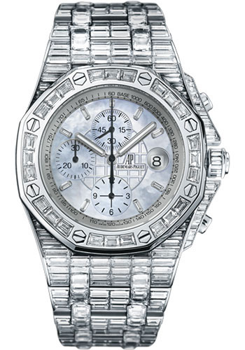 Audemars Piguet Watches - Royal Oak Offshore Chronograph - White Gold - Style No: 26174BC.ZZ.8042BC.01