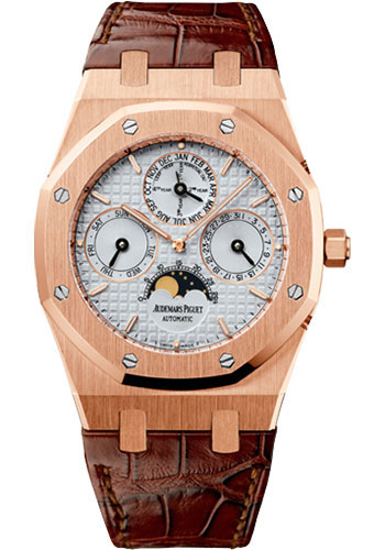 Audemars Piguet Watches - Royal Oak Perpetual Calendar - Pink Gold - Style No: 26252OR.OO.D092CR.02