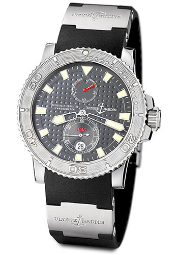 Ulysse Nardin Watches - Maxi Marine Diver Stainless Steel - Style No: 263-33-3/91