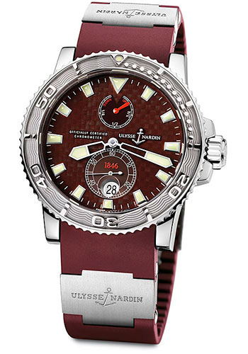 Ulysse Nardin Watches - Maxi Marine Diver Stainless Steel - Style No: 263-33-3/95