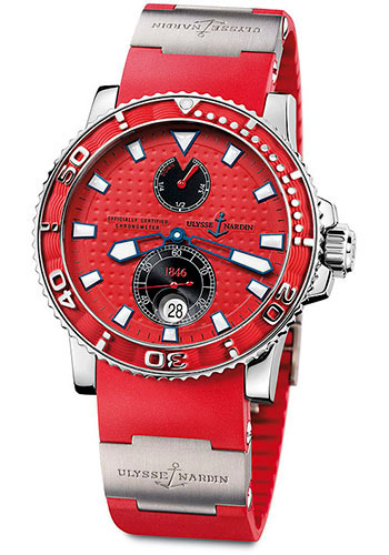 Ulysse Nardin Watches - Maxi Marine Diver Stainless Steel - Style No: 263-33-3/96