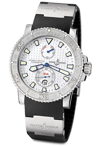 Ulysse Nardin Watches - Maxi Marine Diver Stainless Steel - Style No: 263-33-3