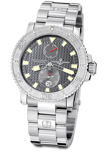 Ulysse Nardin Watches - Maxi Marine Diver Stainless Steel - Style No: 263-33-7/91