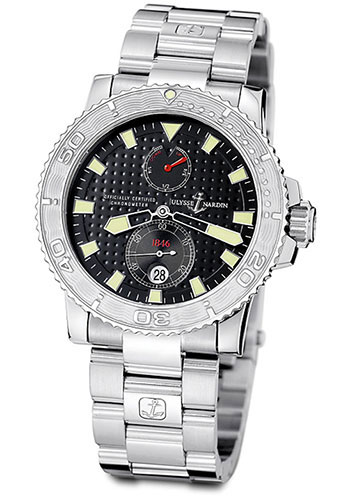 Ulysse Nardin Watches - Maxi Marine Diver Stainless Steel - Style No: 263-33-7/92