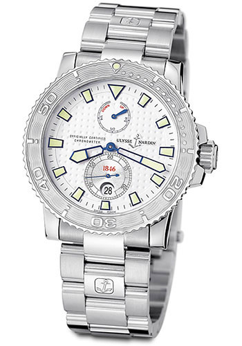 Ulysse Nardin Watches - Maxi Marine Diver Stainless Steel - Style No: 263-33-7