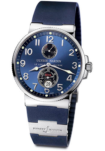 Ulysse Nardin Watches - Maxi Marine Chronometer 1846 Steel - Style No: 263-66-3/623